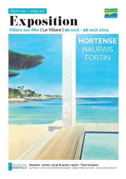 Expositions peintures et mobiliers Hortense Haupais