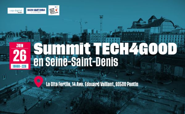 SUMMIT TECH4GOOD en Seine-Saint-Denis