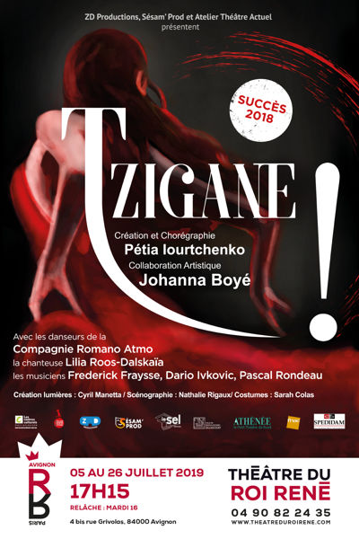 Spectacle de danse Tzigane festival d'avignon 2019