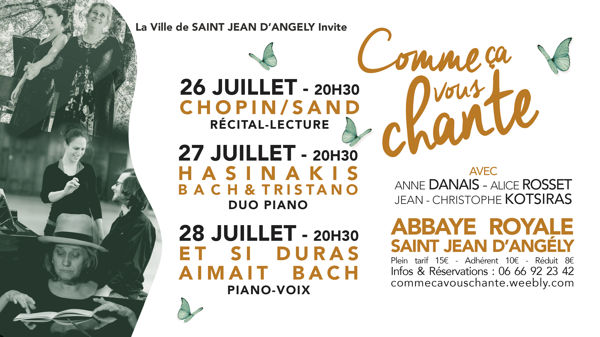 Festival Comme ça vous chante à l'Abbaye Royale