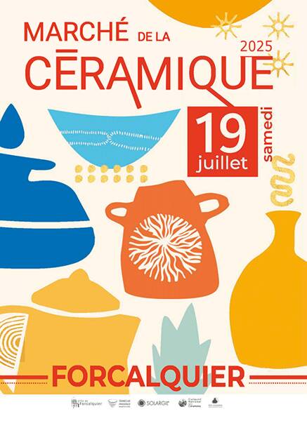Marché de la céramique de Forcalquier