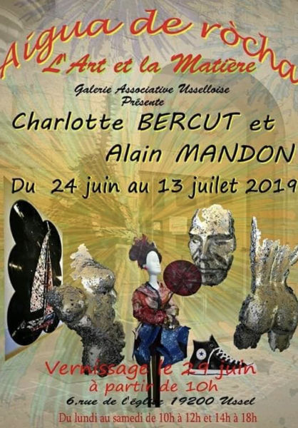 Exposition de peintures et sculptures