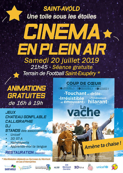 Cinéma en plein air : comédie 