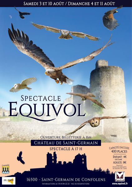 Spectacle Equivol - Fauconnerie