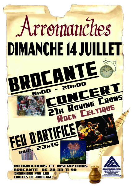 Dimanche 14 Juillet à Arromanches !