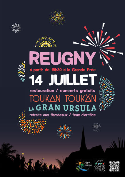 14 juillet à Reugny