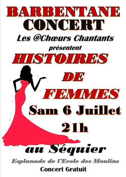 Concert Vocal - Histoires de Femmes