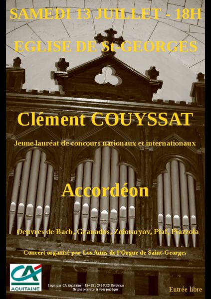 CONCERT ACCORDÉON ET ORGUE