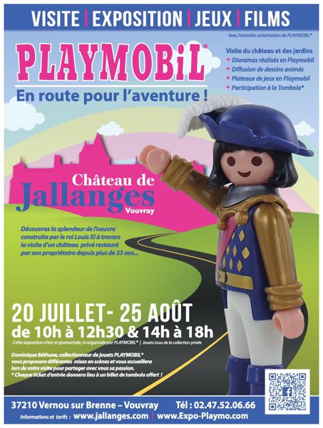Calendrier Exposition Playmobil 2023 Nouvelle Exposition Playmobil Au Château De Jallanges - Été 2019 - Vouvray  (37210) - Exposition