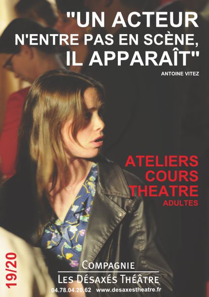 ATELIERS/COURS THÉÂTRE ADULTES