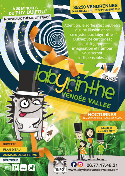 Labyrinthe en Vendée Vallée