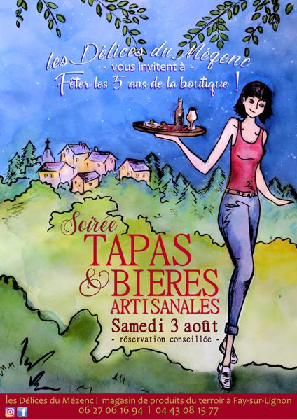 Soirée tapas & bières artisanales