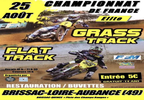 Championnat de France GRASSTRACK et FLAT-TRACK