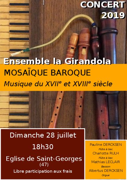 CONCERT ENSEMBLE LA GIRANDOLA