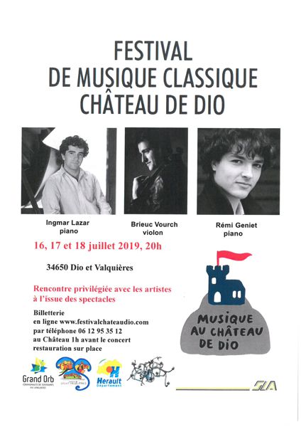 3ème Festival de musique classique au château de Dio