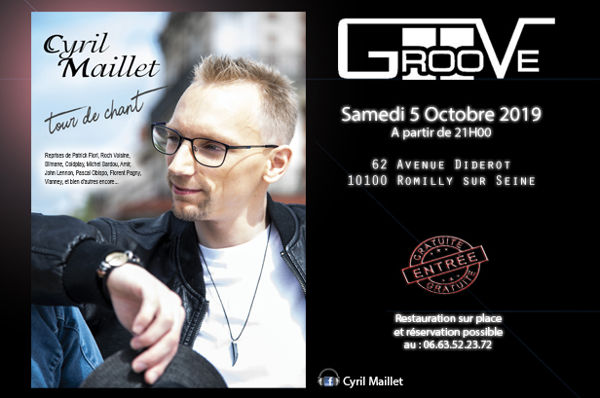 Cyril Maillet au Groove