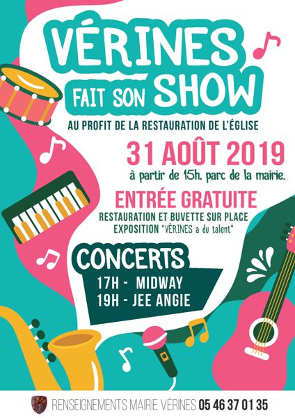 Vérines fait son show