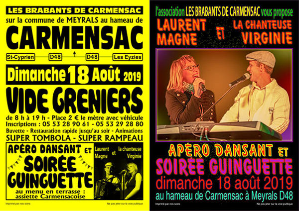 Vide grenier de Carmensac