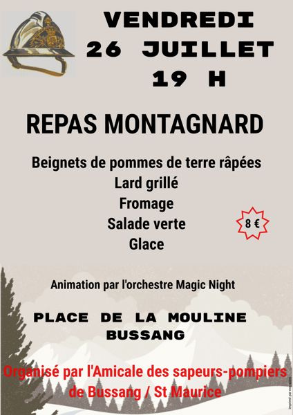 Repas montagnard