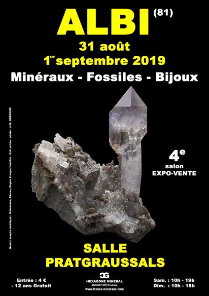 4e SALON MINERAUX FOSSILES BIJOUX d'ALBI