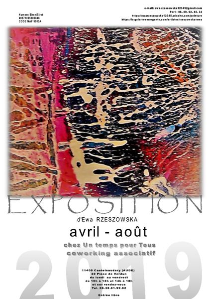 exposition de peinture à l'huile d'Ewa Rzeszowska