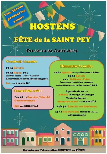 Fêtes de la st pey