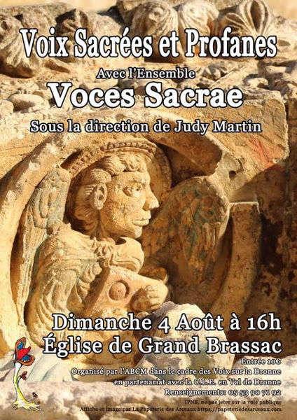 Voix sacrées et profanes par l'ensemble Voces Sacrae