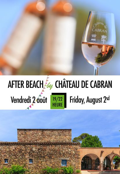 After Beach au Château de Cabran
