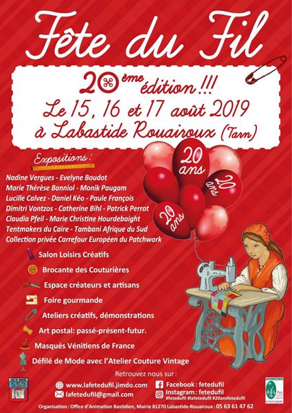 Fête du fil et Salon des Loisirs Créatifs-puces couturières