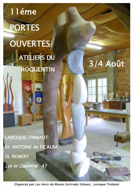 11ème Édition des Portes Ouvertes des Ateliers Roquentins