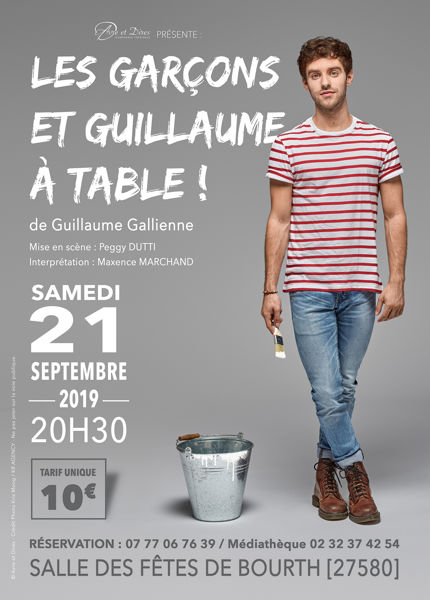 Les garçons et Guillaume à table !