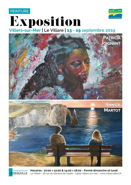 Exposition de peintures Patricia Joignant et Annick Martot