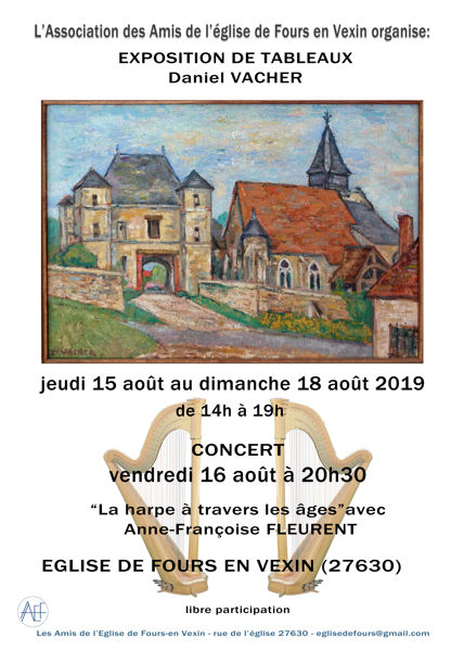 Exposition de Tableaux de Daniel Vacher