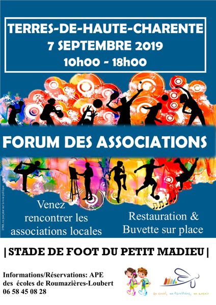 Forum des associations de Terres-de-Haute-Charente
