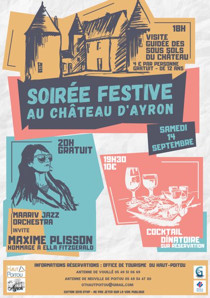 Soirée festive au Château d'Ayron