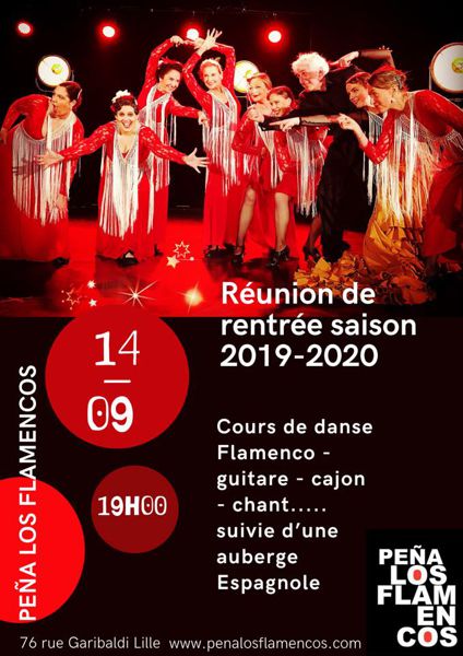 Le flamenco à Lille Peña Los Flamencos