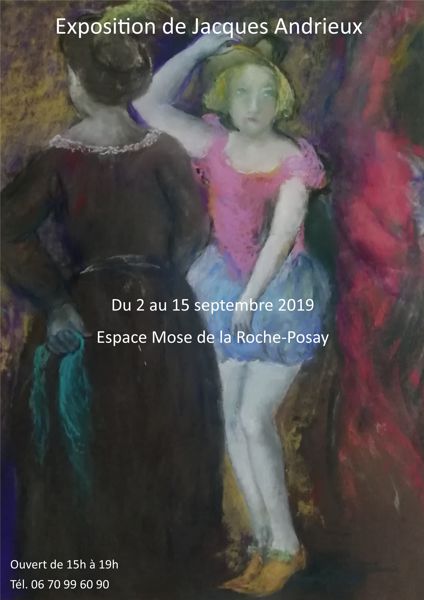 Exposition de tableaux de Jacques Andrieux