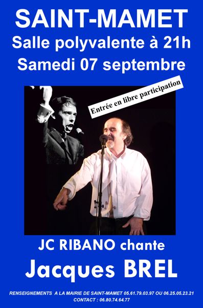 Hommage à Jacques BREL