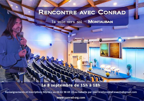 Rencontre avec Conrad, la voie vers soi