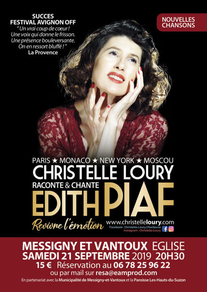 Edith Piaf, revivre l'émotion