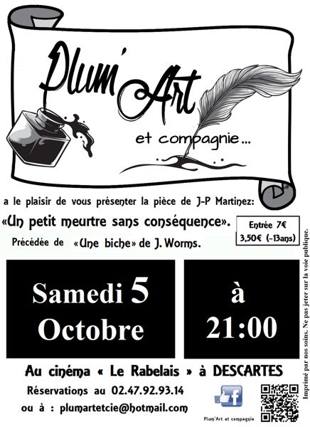 La Troupe Plum'Art et compagnie sur les planches