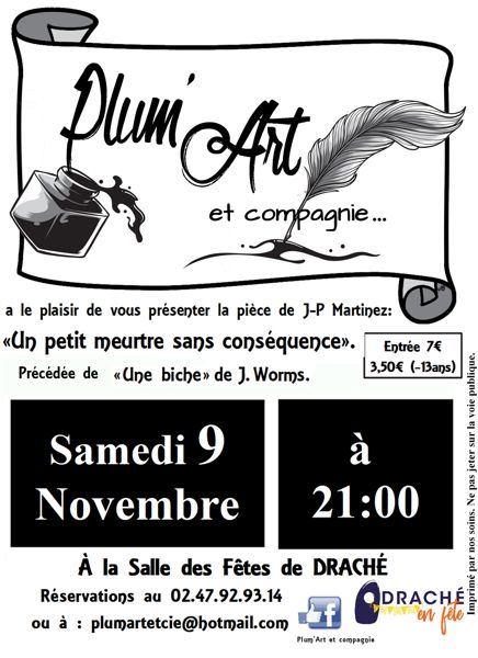 La Troupe Plum'Art et compagnie sur les planches