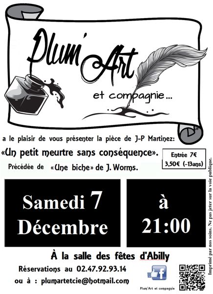 La Troupe Plum'Art et compagnie sur les planches