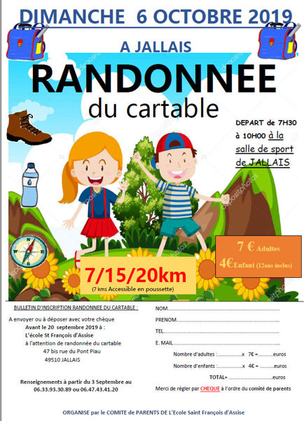 Randonnée du Cartable