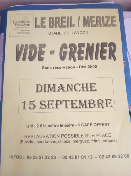 Vide grenier