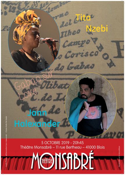  concert  5/10/2019 : Tita Nzebi & Jann Halexander 'GABAO SUR LOIRE'