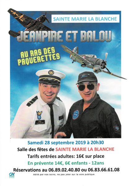 Spectacle de Jeanpire et Balou