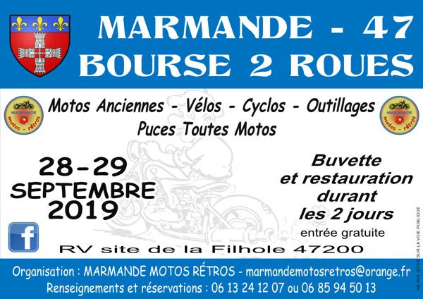 bourse motos anciennes / puces toutes motos