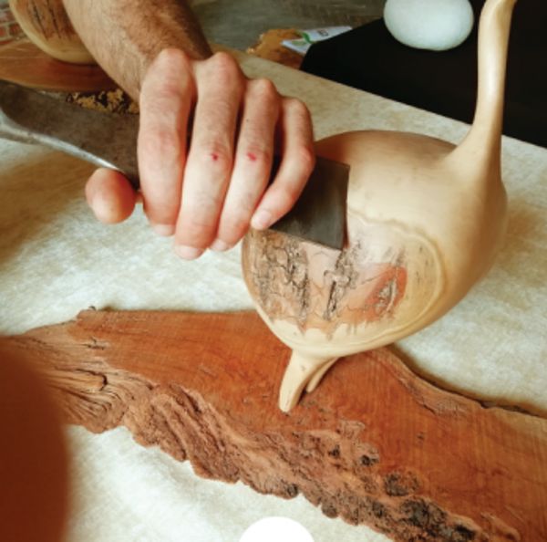 Les Visit'actives - Je sculpte le bois avec Julien Chevreux, artisan - ébéniste d'art (Arbore T Sens)