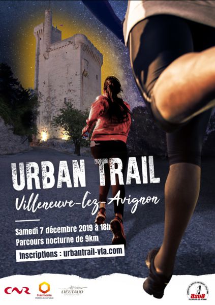 1 Er Urban Trail Nocturne Villeneuve Lès Avignon 30400
